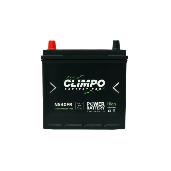 BATERIA OLIMPO 35AH 320CCA POSITIVO LADO IZQUIERDO ( + - ) C/PESTAÑA
